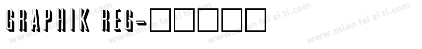 Graphik Reg字体转换